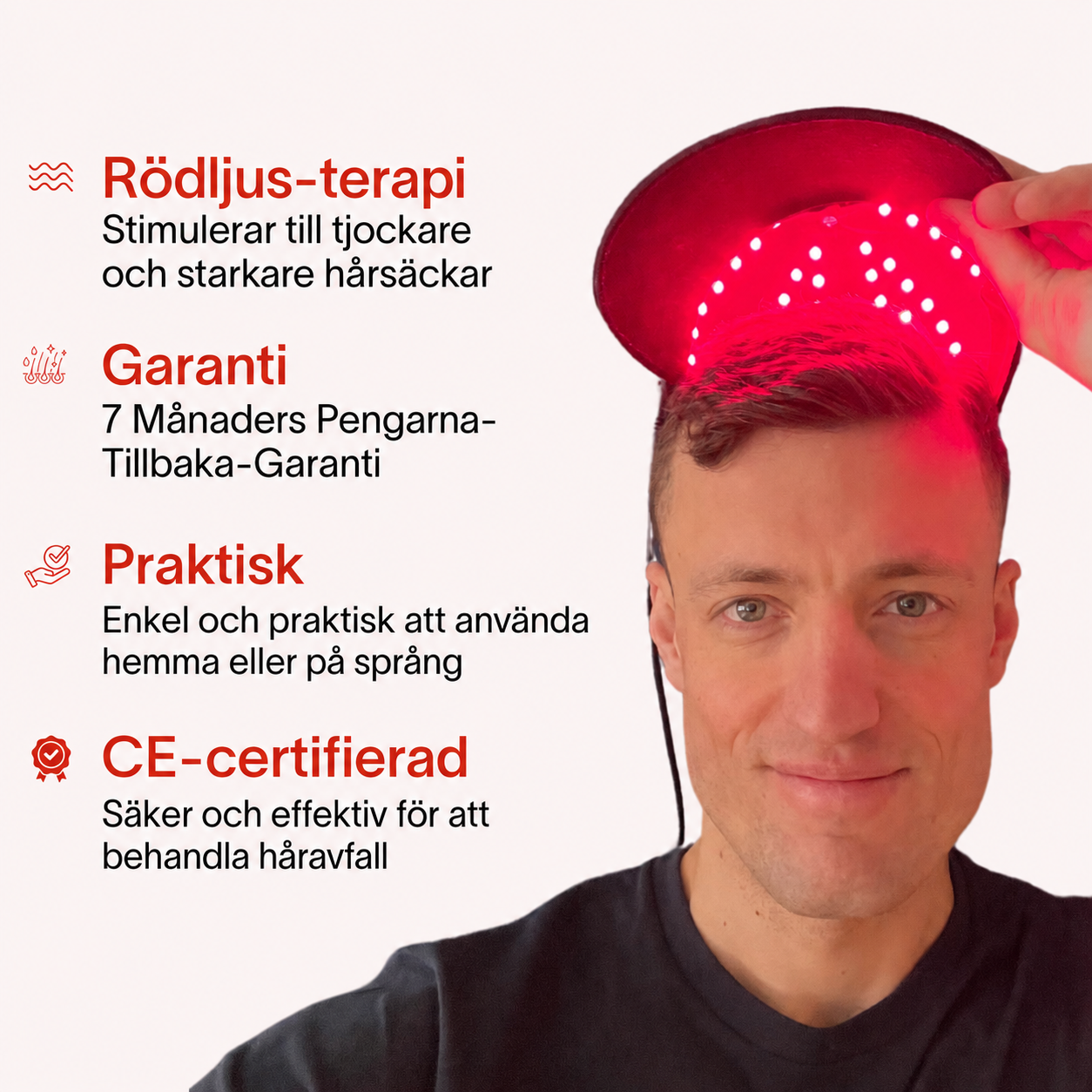 Rödljus-Kepsen® – bild 3