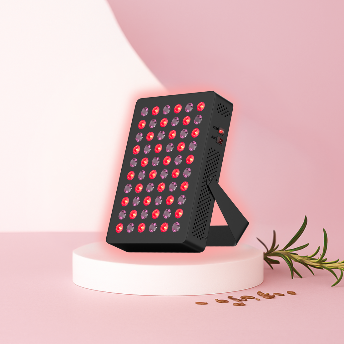 InfraPanelX PRO red light therapy panel with 60 LEDs