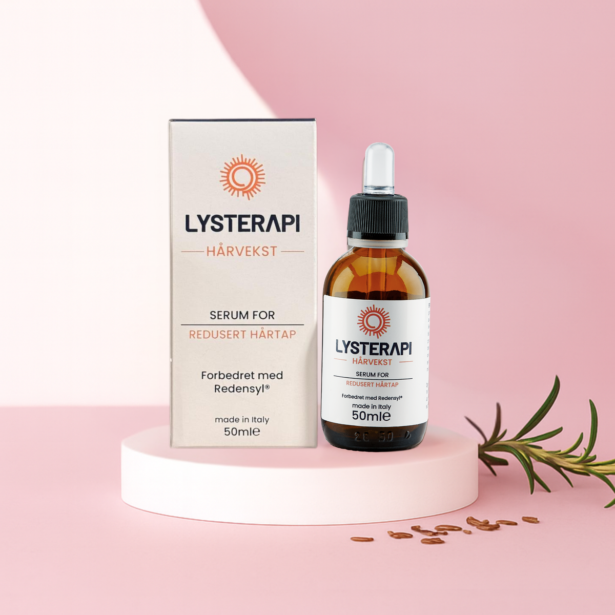 Hårvekst-Serum for økt hårvekst og redusert hårtap