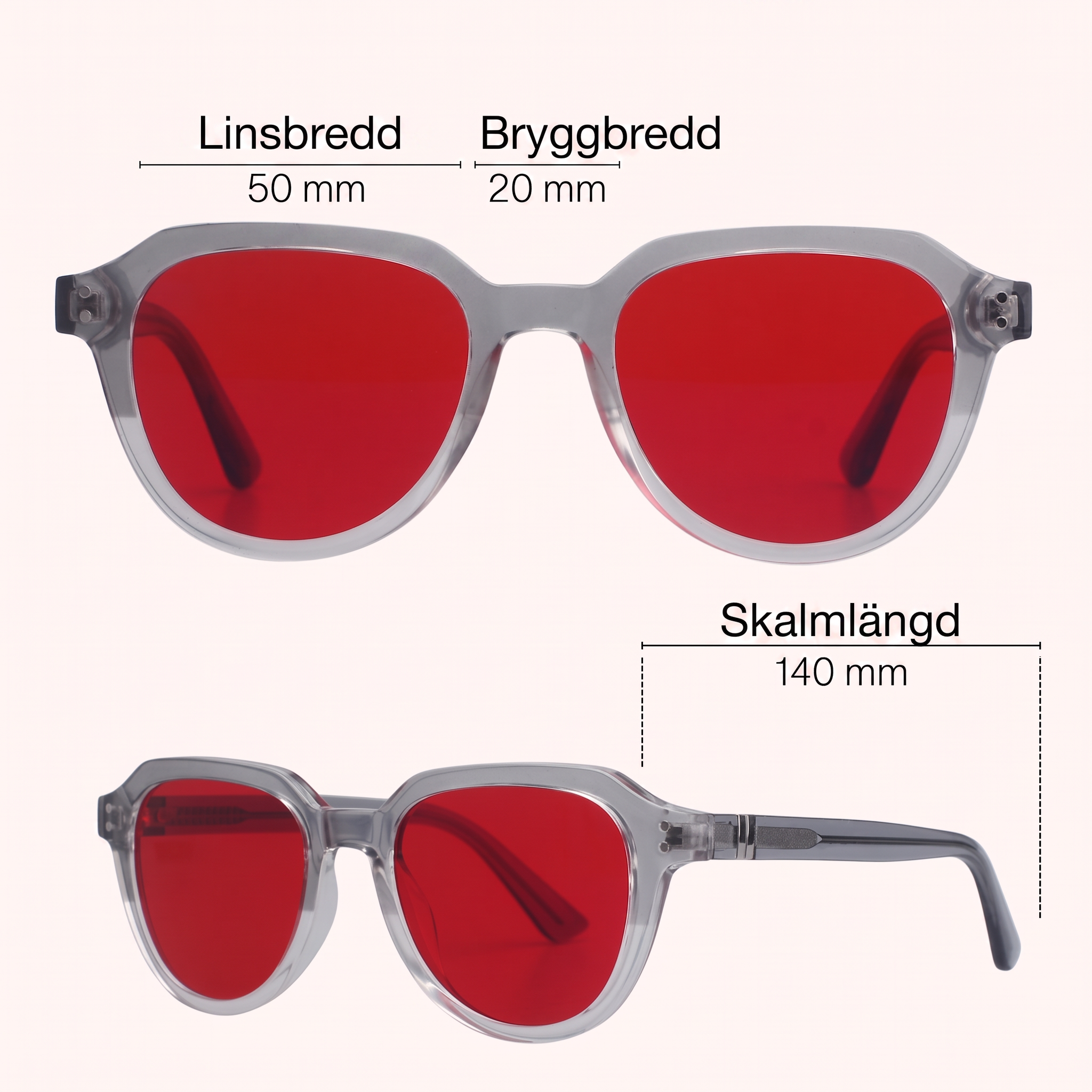 Ljusro™ Blåljusglasögon för bättre sömn – röd – bild 6
